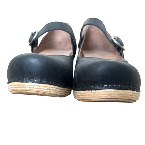 Dansko Like New Black Missy Mary Jane Clog 39. 8 1/2 - Picture 6 of 11
